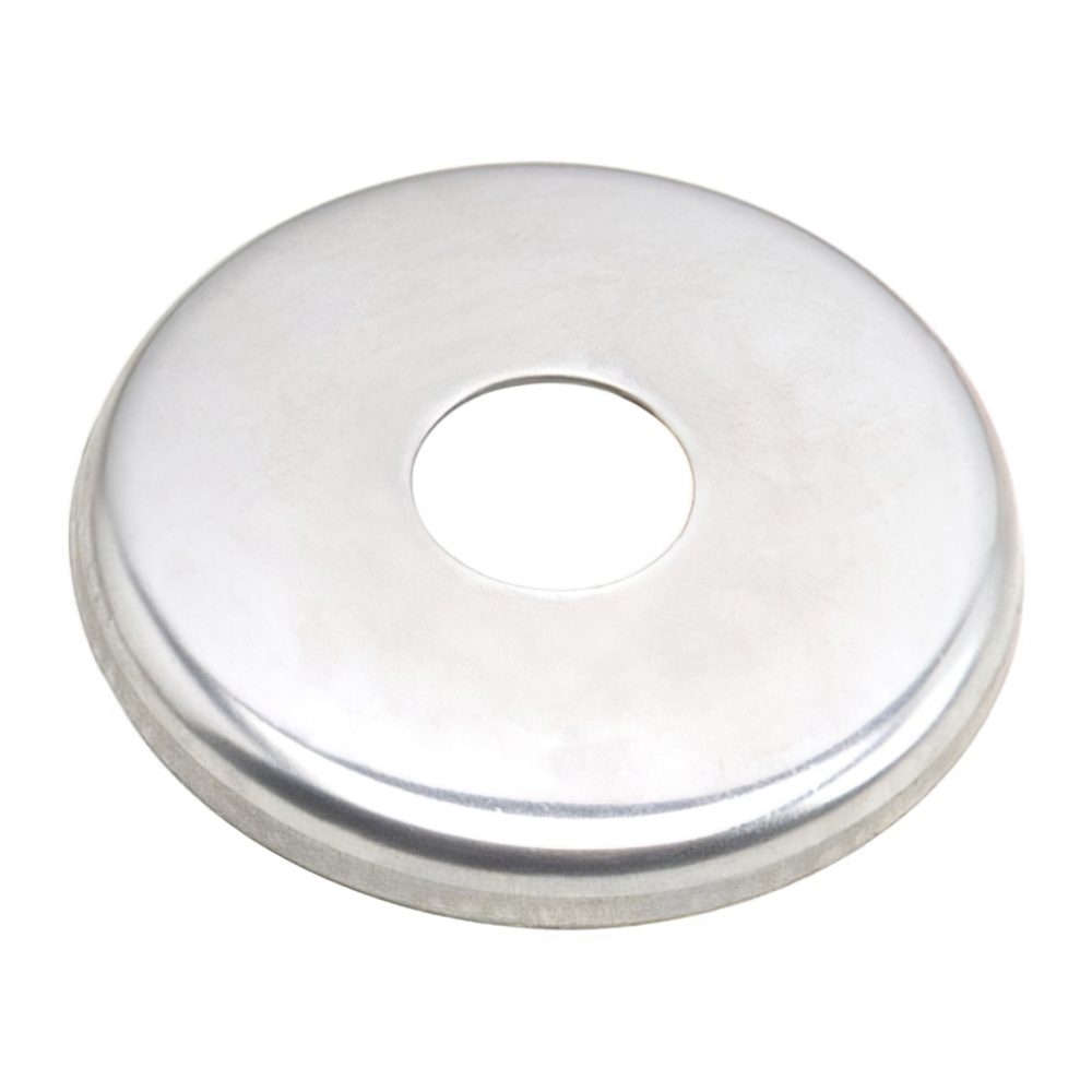 Convex Steel Shield Trim 3/8