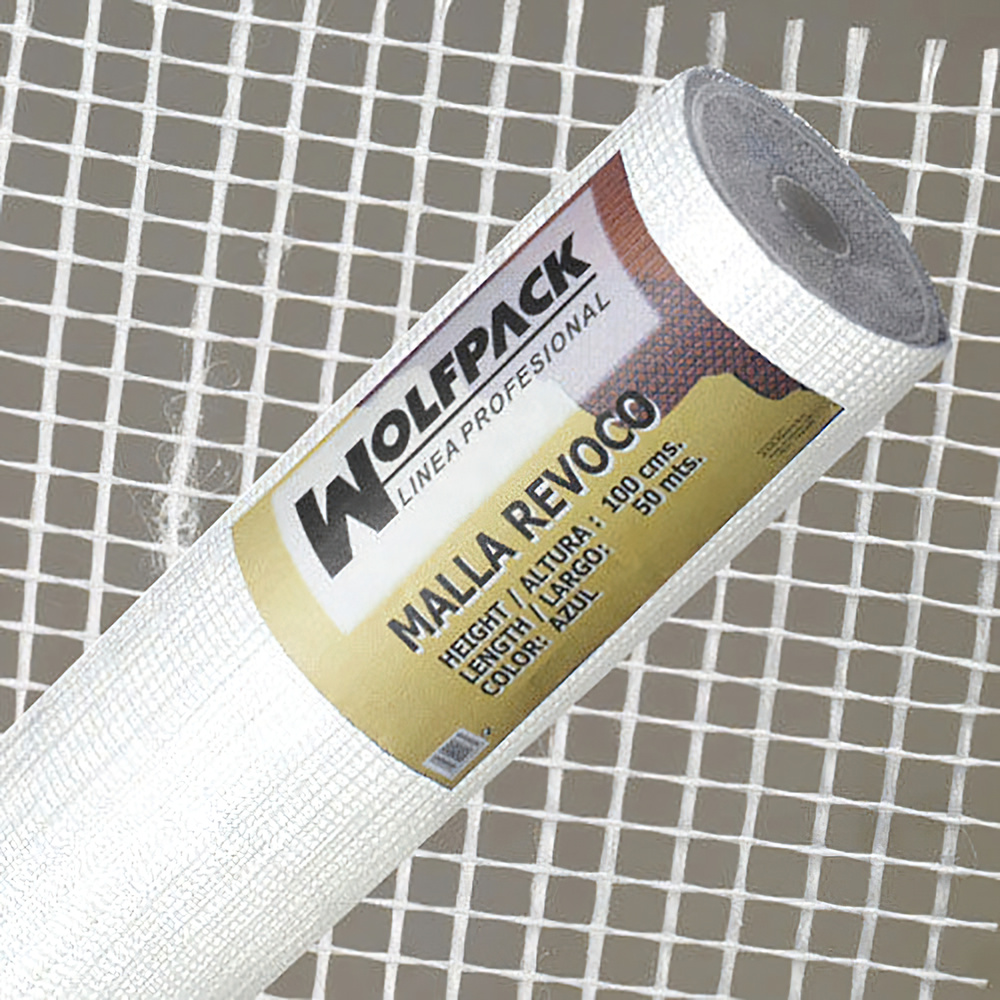 White Revoco Mesh 50 cm roll x 1 metre / 4 by 4.5 mm.