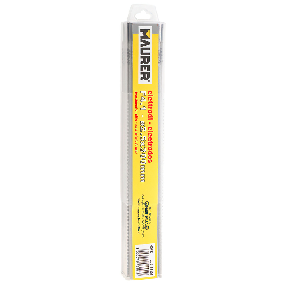 Maurer Electrodes Blister Pack 30 Pieces 2.5 mm. X 350 mm.