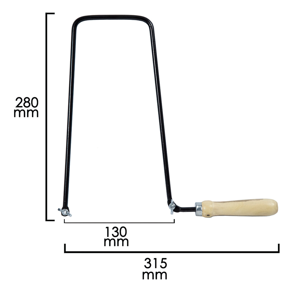 Wolfpack Coping Saw 165x280 mm.