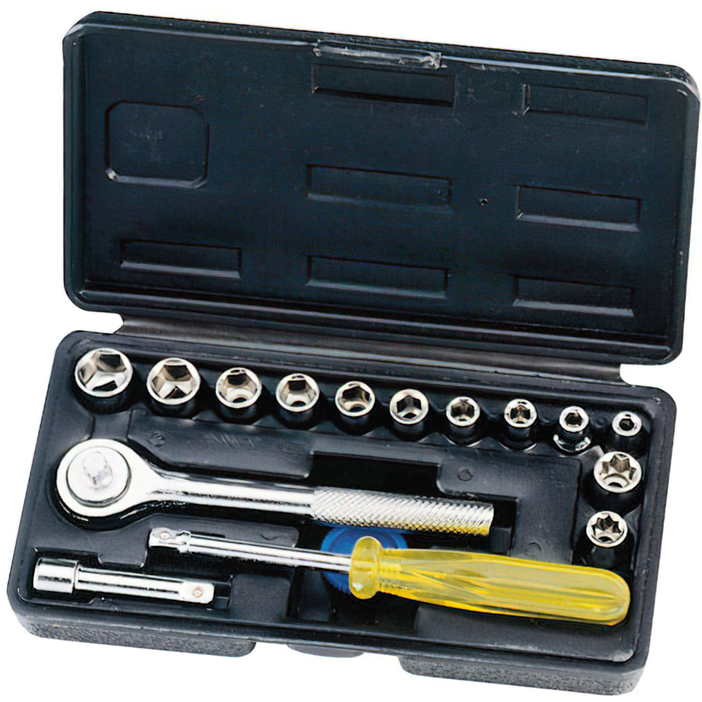 Socket Set 17 Pieces 1/4
