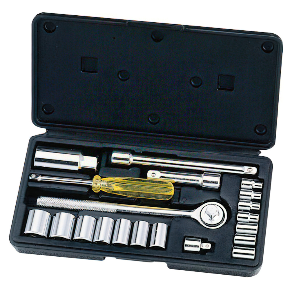 Socket Set 21 pieces 1/4" - 1/8"
