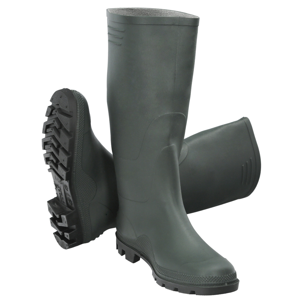 Tall Green Rubber Boots No. 41