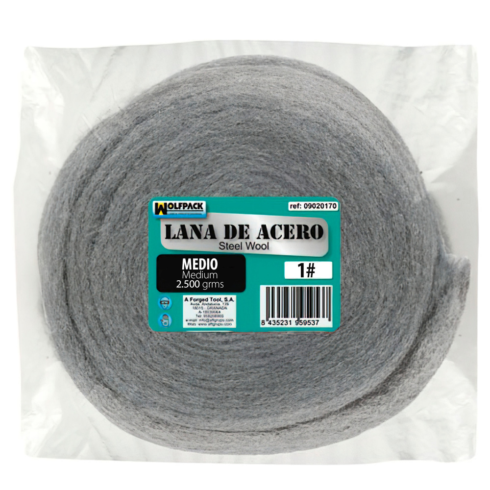 Steel wool   2500 g. Smooth 0