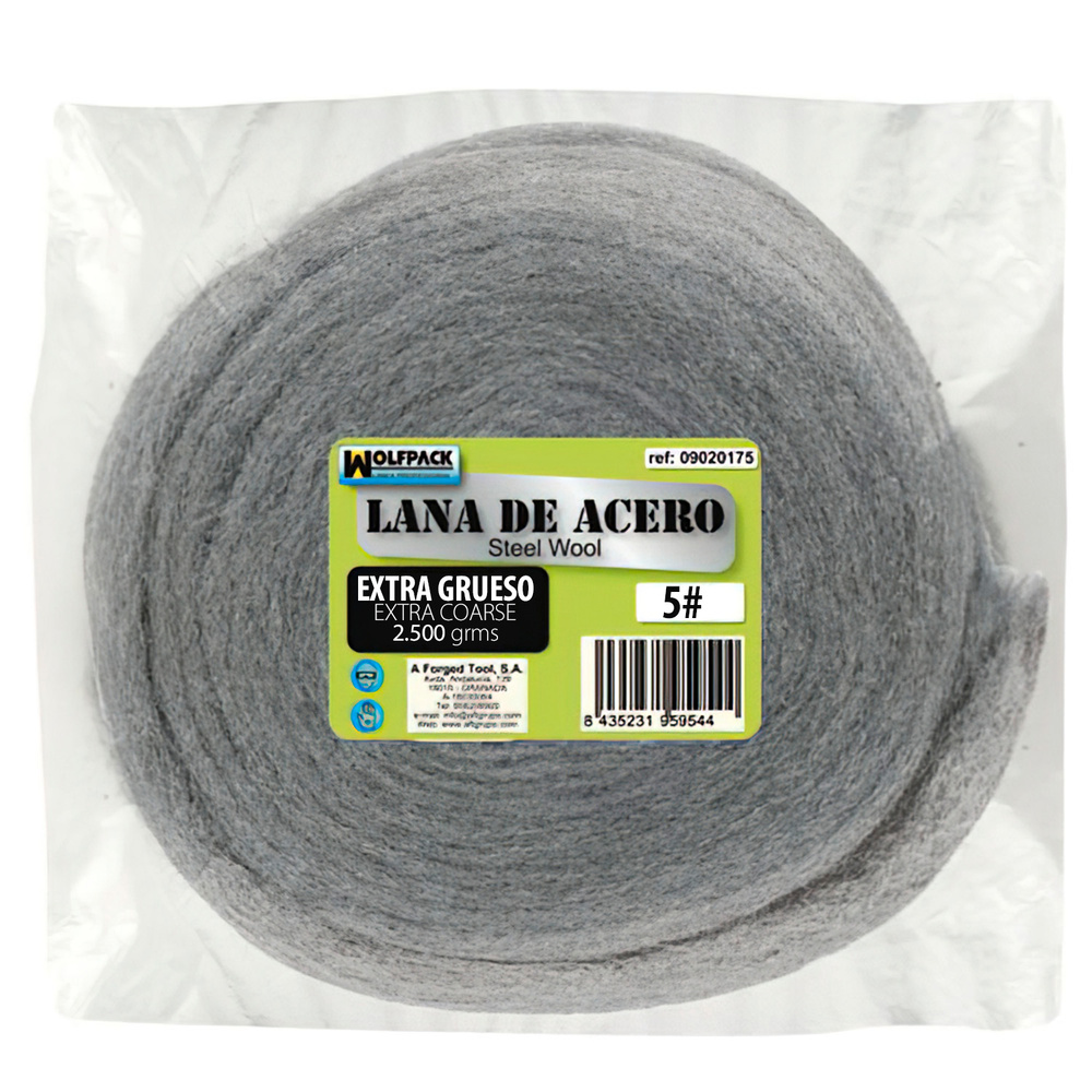 Steel wool   2500 g. Smooth 1